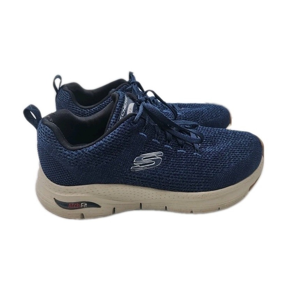 Skechers Arch Fit Men's Sneakers Size 8.5 Navy Blue